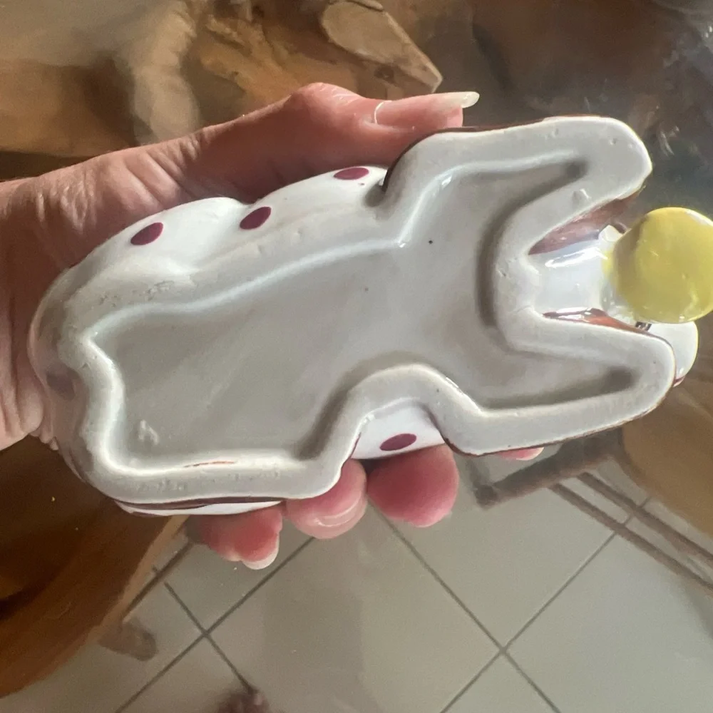 Whimsical Polka Dot Cow Creamer